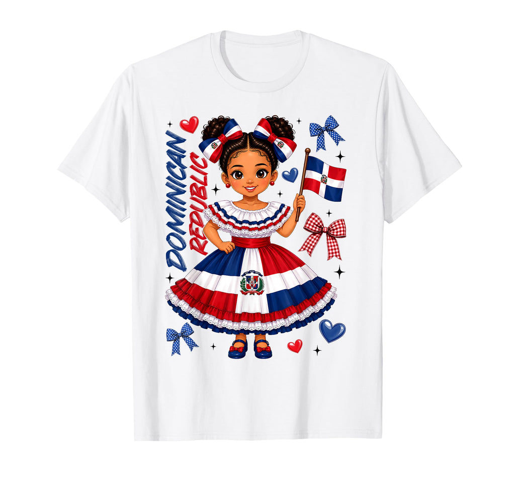 Dominican Republic Girl Traditional Dress Hispanic Heritage (1)