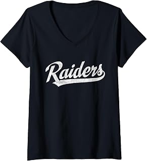 Raiders Vintage Sports Name V-Neck Unisex T-shirt, Sweatshirt, Hoodie (1)