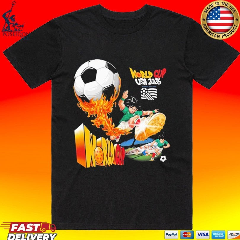 Dragon Ball Goku World Cup 2026 T-shirt