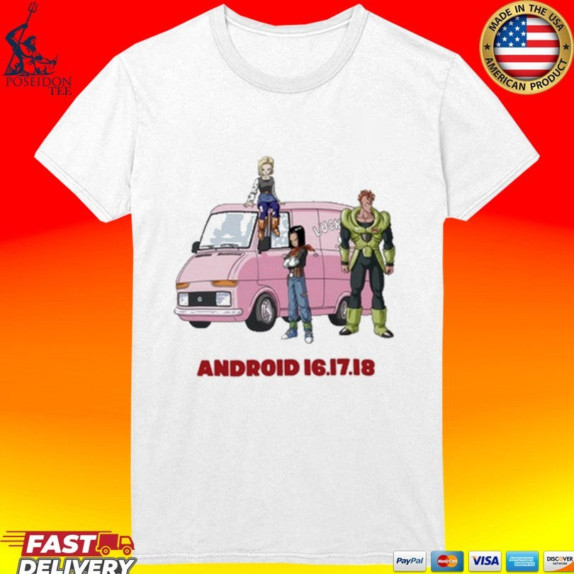 Dragon Ball Z Android 16.17.18 T-shirt