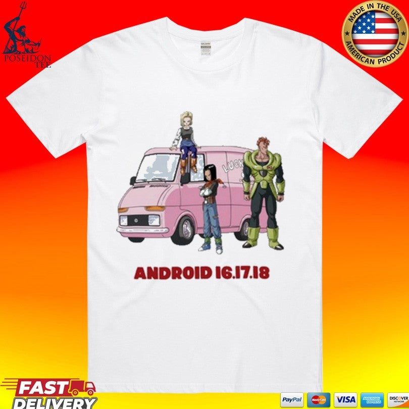 Dragon Ball Z Android 16.17.18 T-shirt