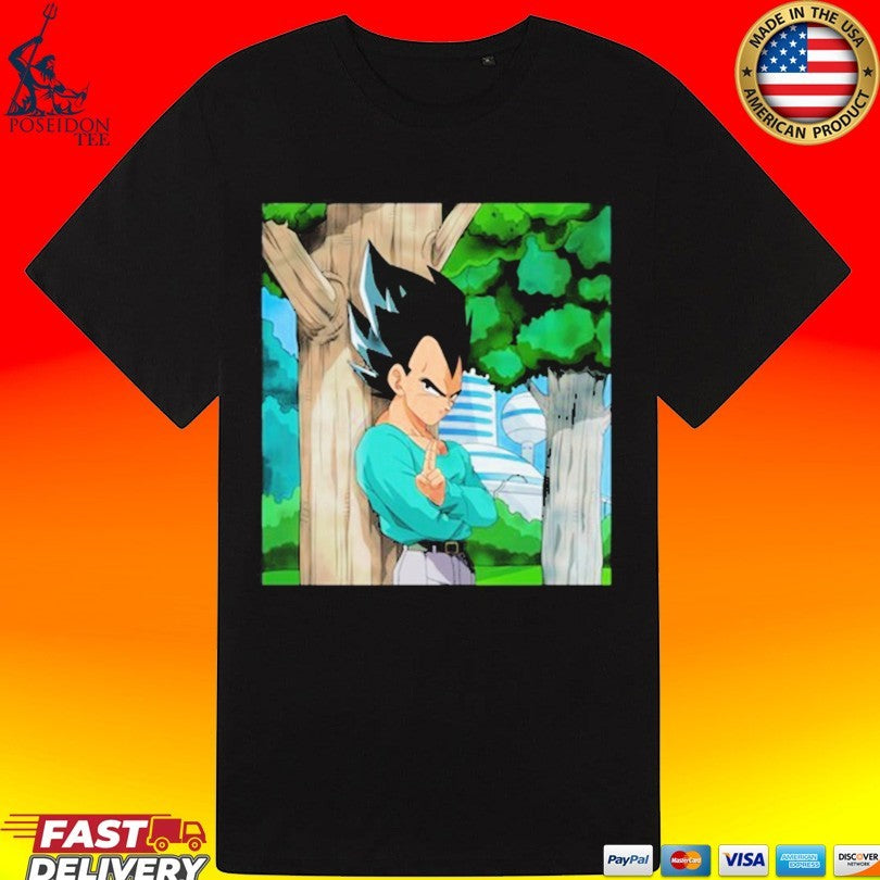 Dragon Ball Z Vegeta’s Farewell Sign T-shirt
