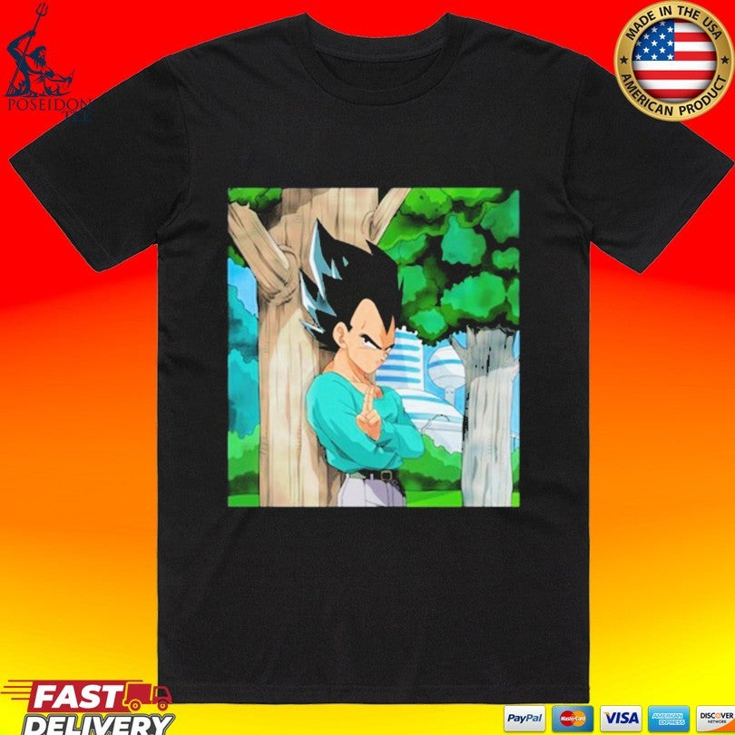 Dragon Ball Z Vegeta’s Farewell Sign T-shirt