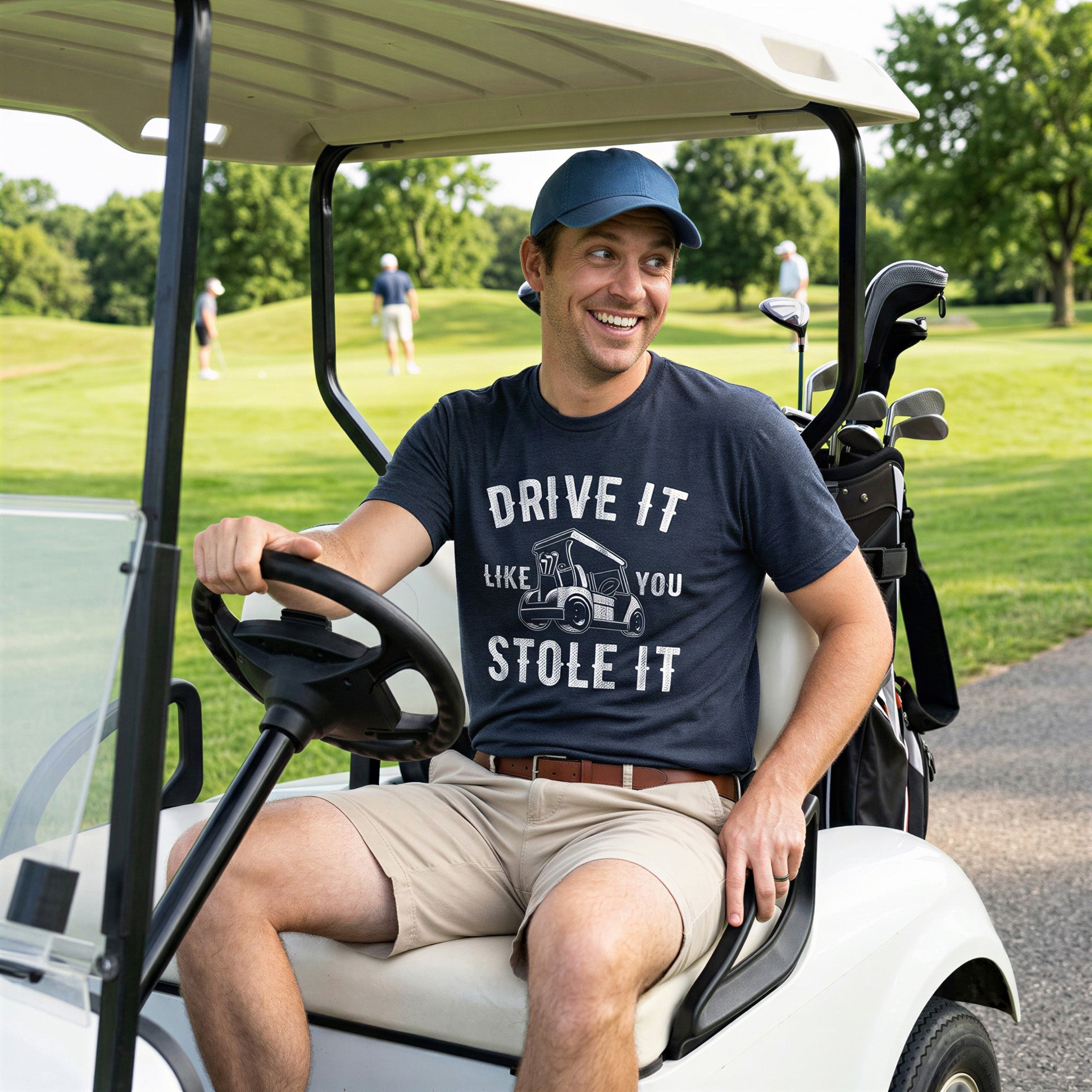 Drive It Like You Stole It Men's T Shirt