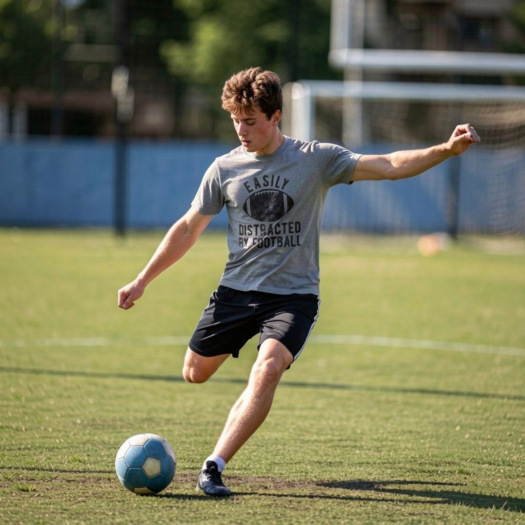 Easily Distracted By Football Men's T Shirt