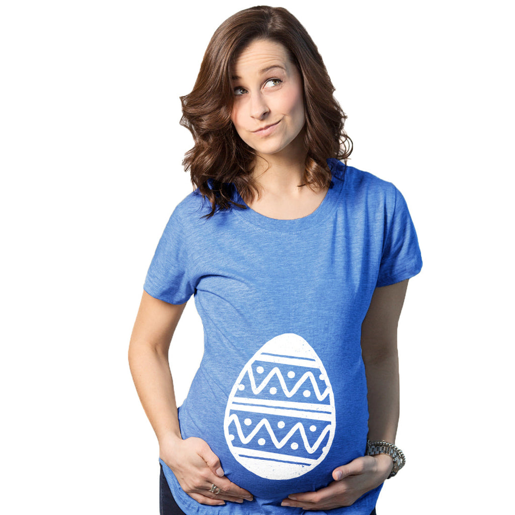 Easter Egg Baby Bump Maternity T Shirt