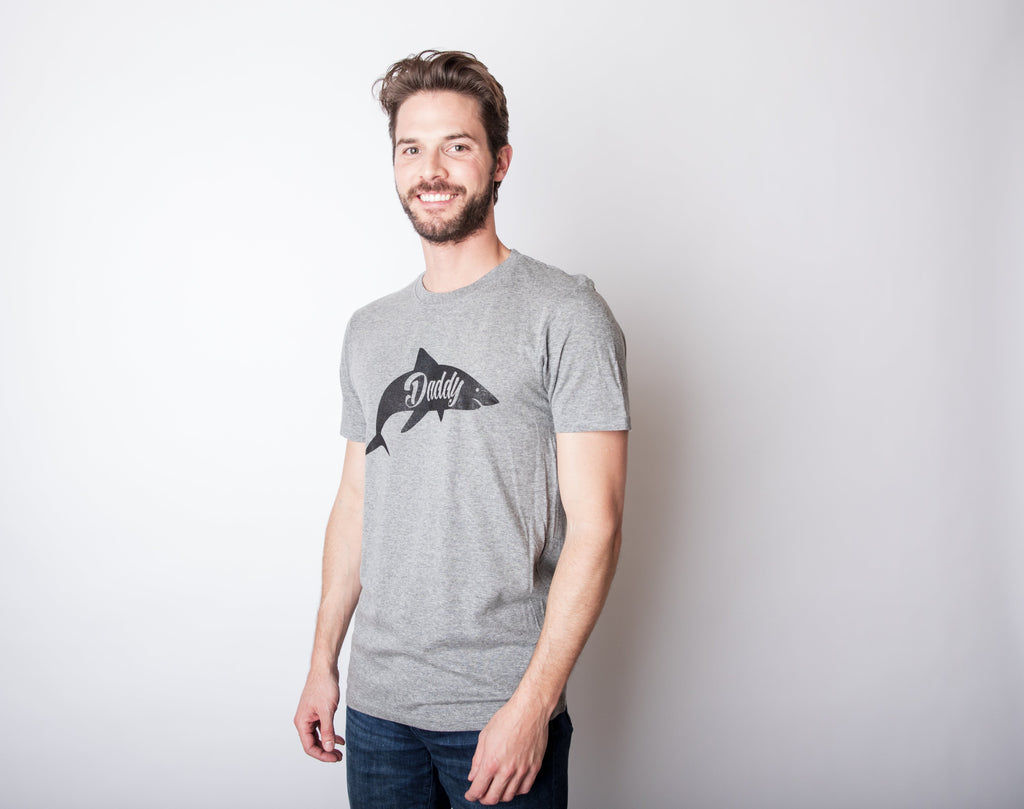 Daddy Shark Men's T Shirt