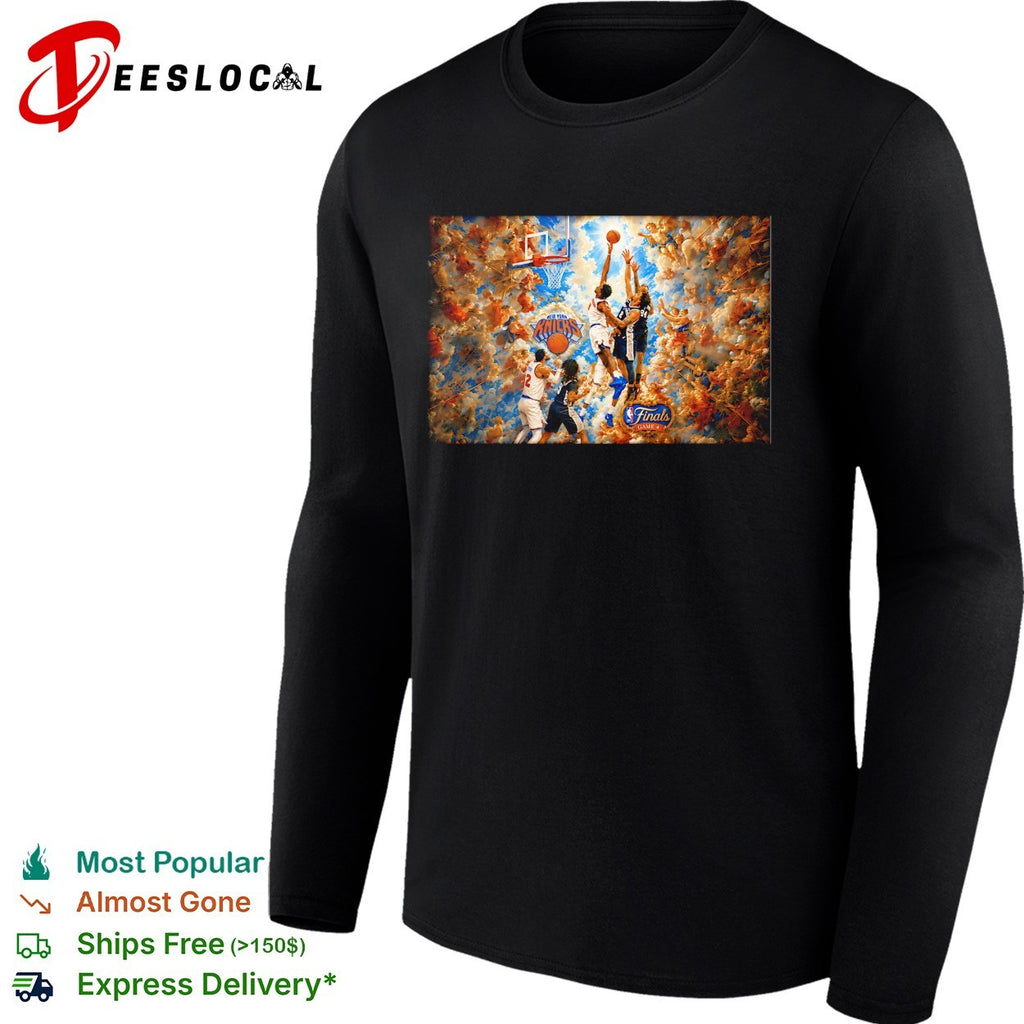 New York Knicks players Renaissance Baroque painting classical art framed shirt