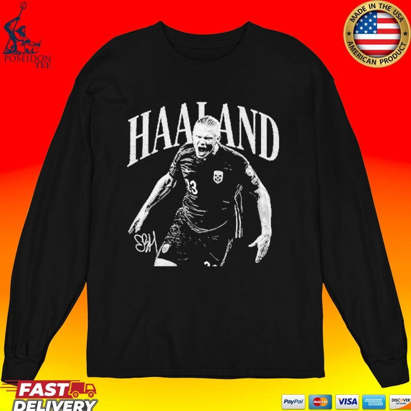 Erling Haaland Norway Football T-shirt