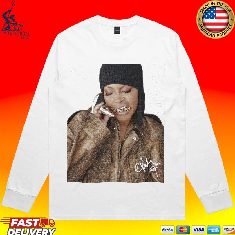 Erykah Badu Sign Photo T-shirt