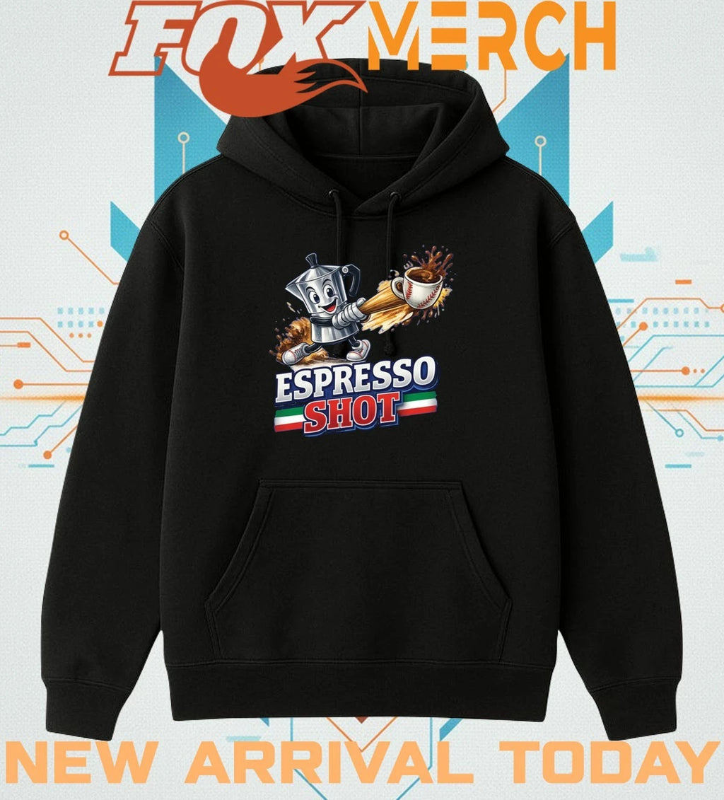 Espresso shot Italia baseball t-shirt