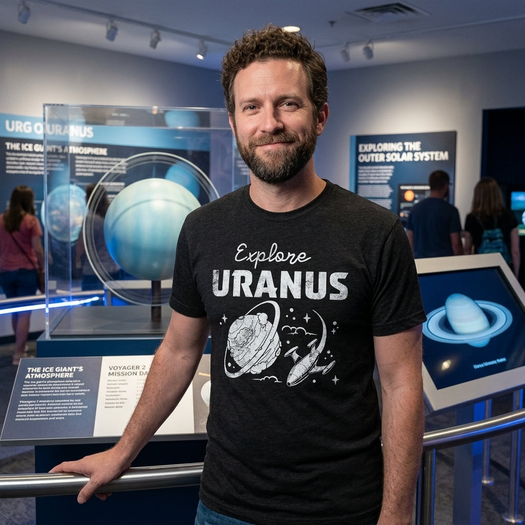 Explore Uranus Men's T Shirt