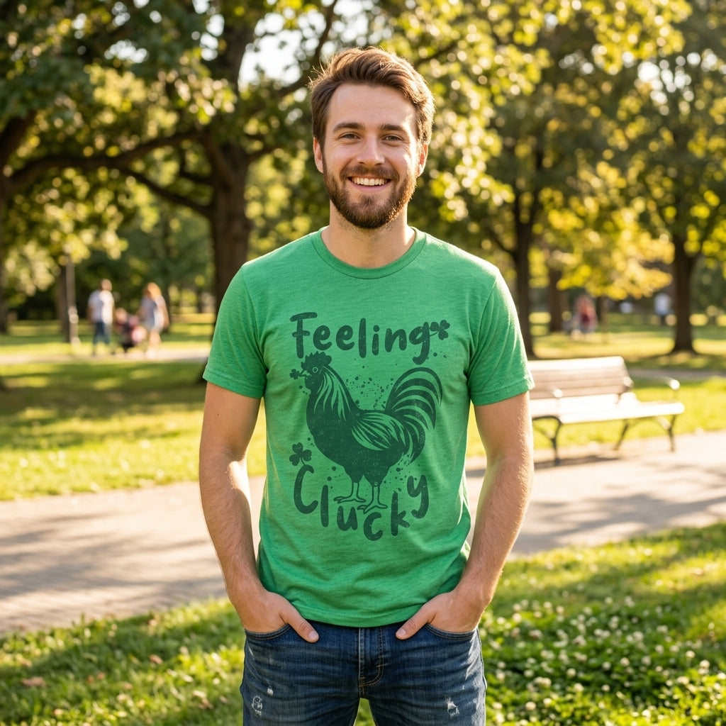 Feeling Clucky Men's T Shirt