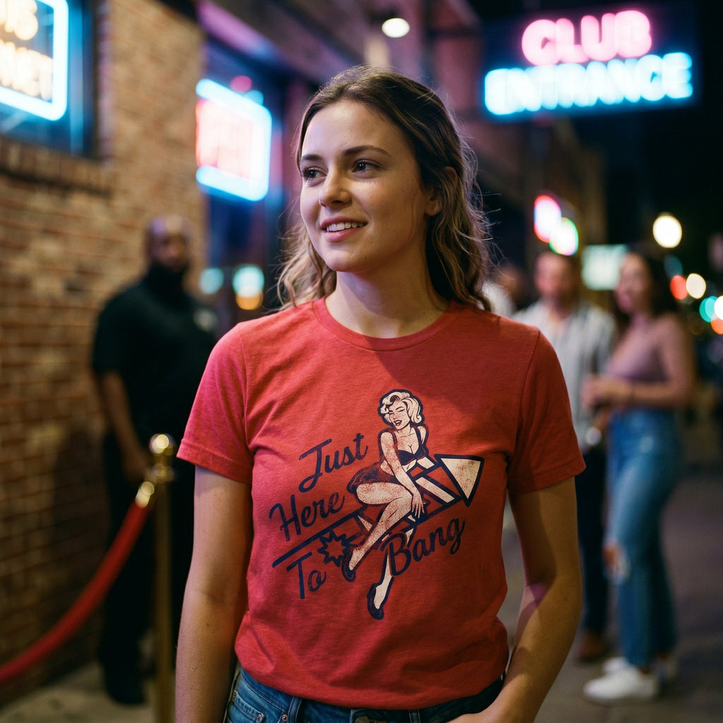 Here To Bang Women's T Shirt