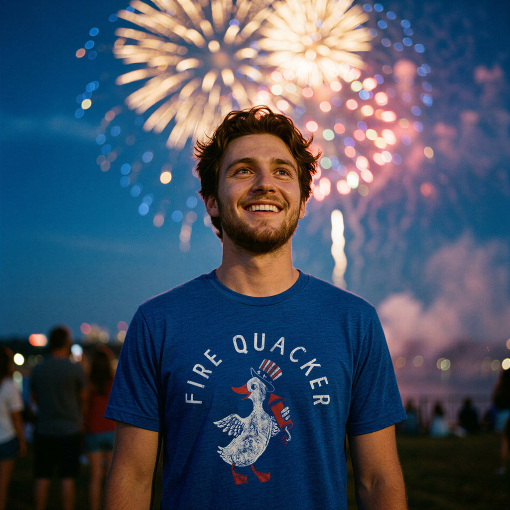 Fire Quacker Men's T Shirt
