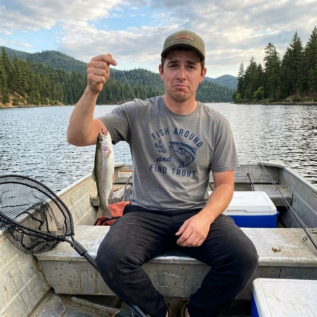 Fish Around And Find Trout Men's T Shirt