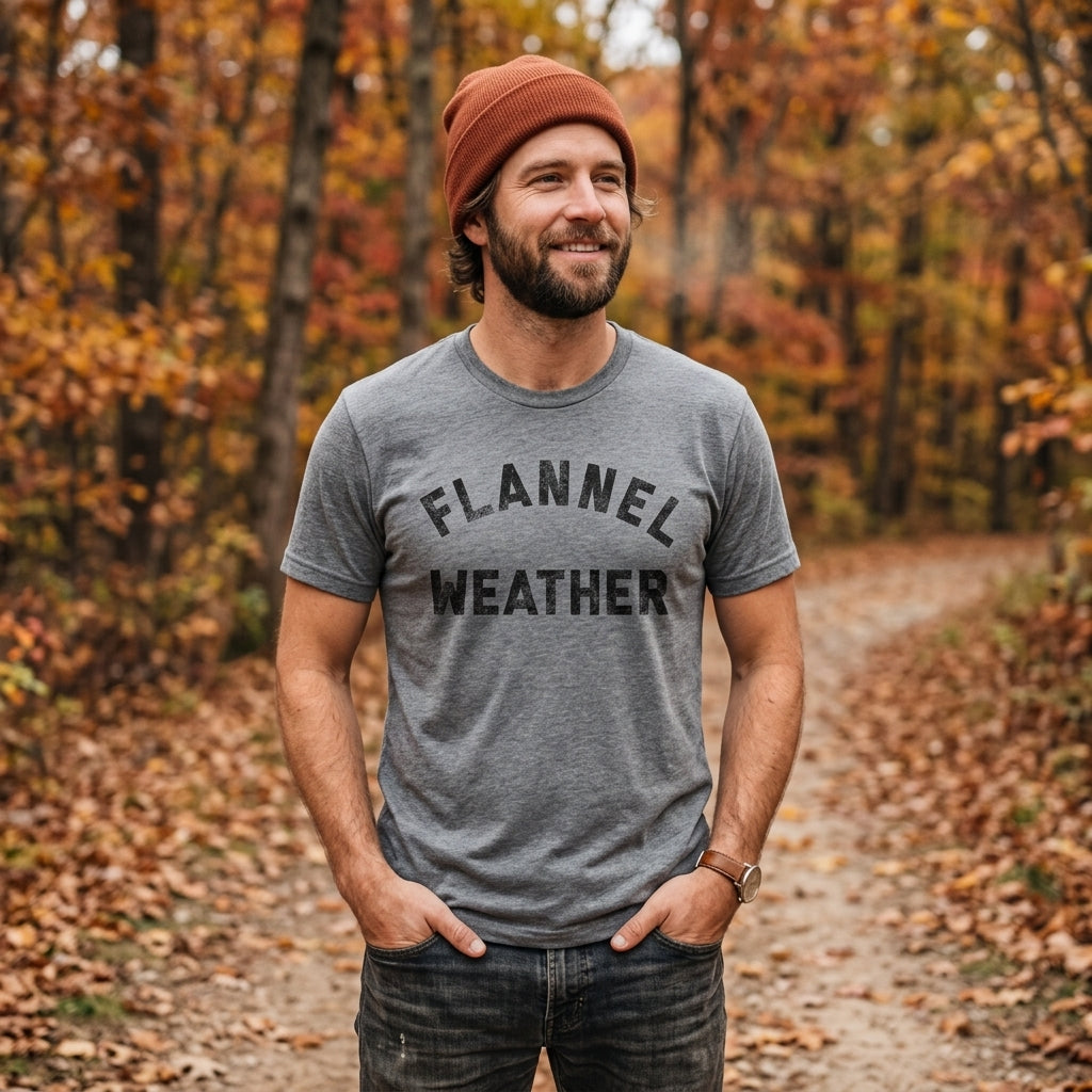 Flannel Weather Men's T Shirt