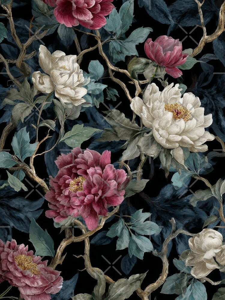 Seasonal Dark Academia Peony by scicilysimonee