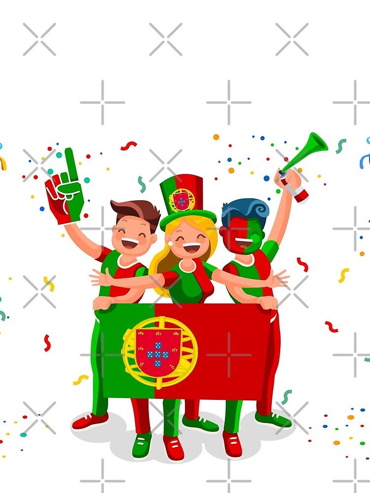 Portugal Football Fans by aurielaki