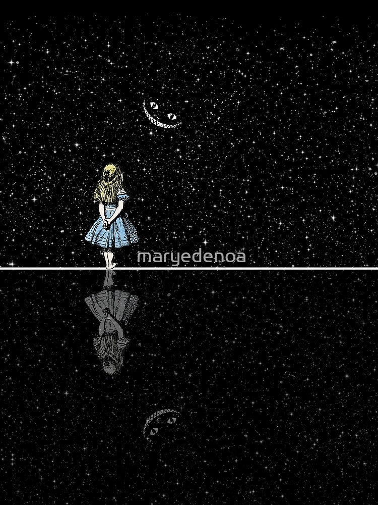 Alice In Wonderland Starry Night by maryedenoa