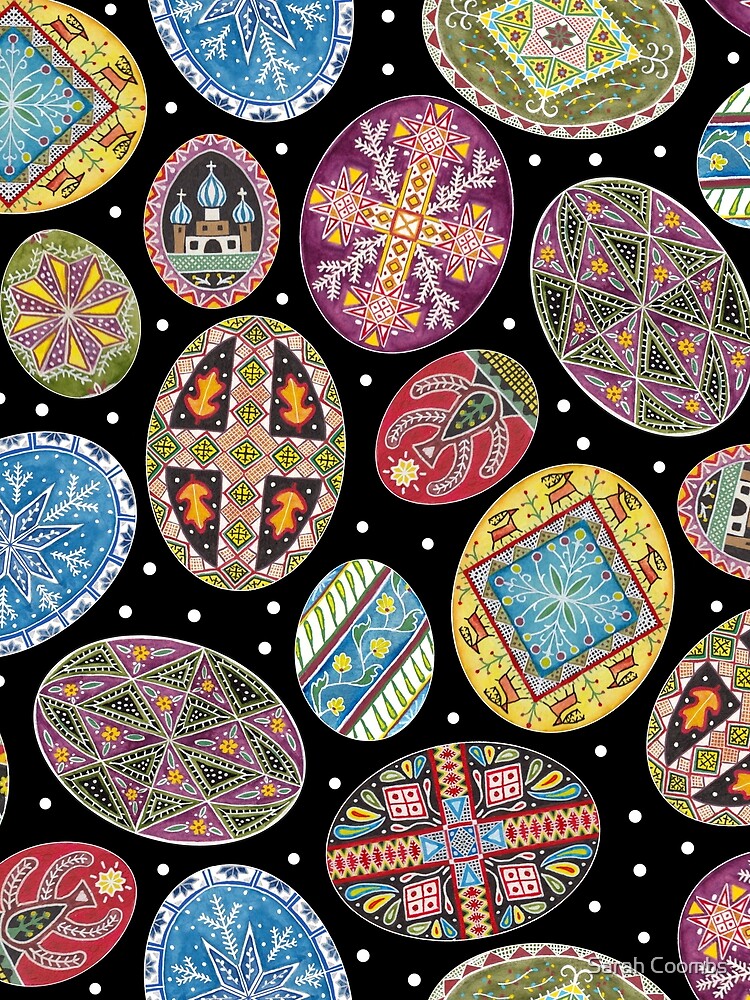 Pysanky by Sarah Coombs