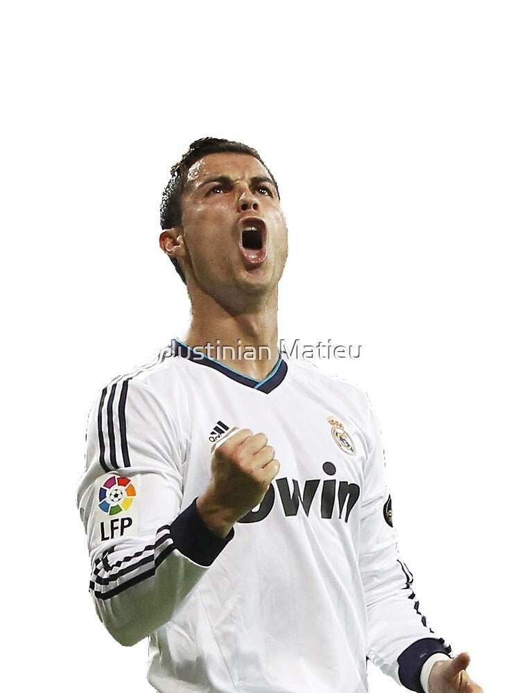 Ronaldo Celebrating by Justinian Matieu
