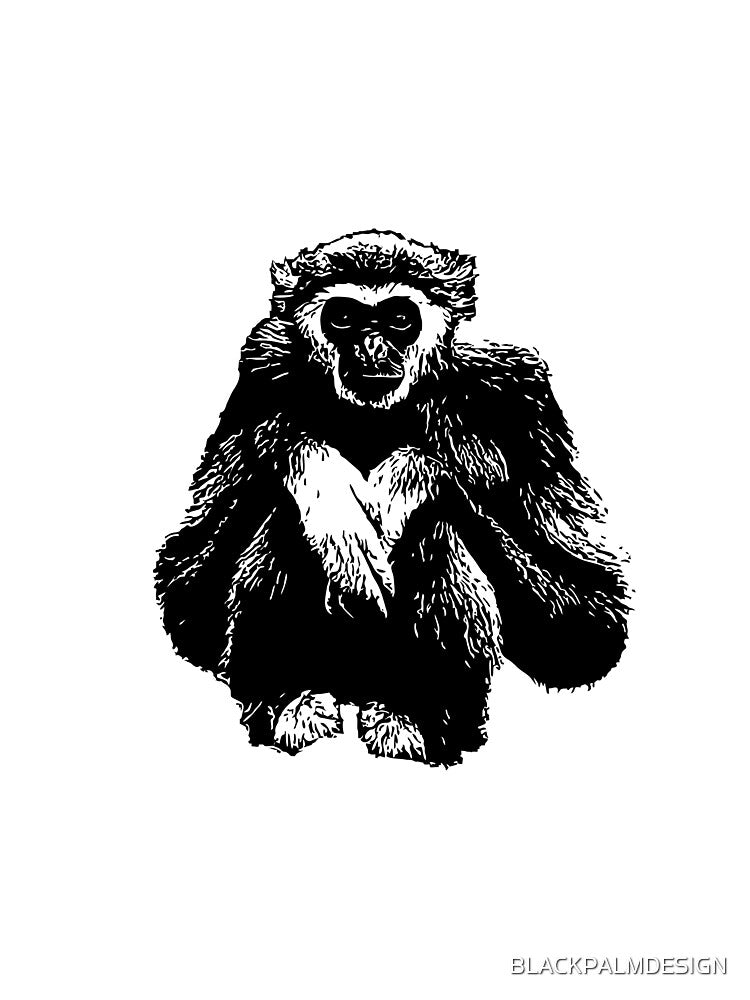 Gibbon by BLACKPALMDESIGN