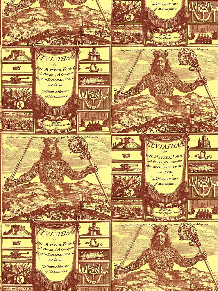 Hobbes Leviathan Yellow Deep by MoriVond