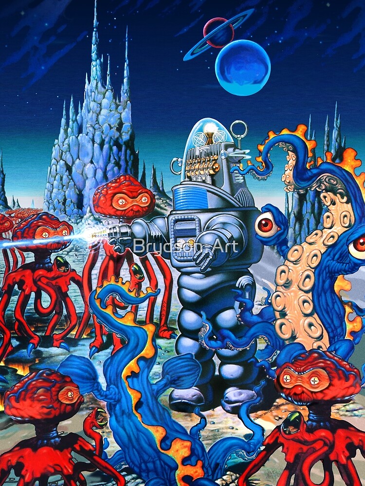 Forbidden Planet, new design poster by Brydson-Art