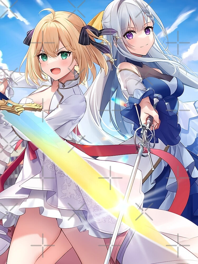 Anisphia Wynn Palettia Sword Duel Fantasy Tenten Kakumei Anime Girl by TorbenKuhano