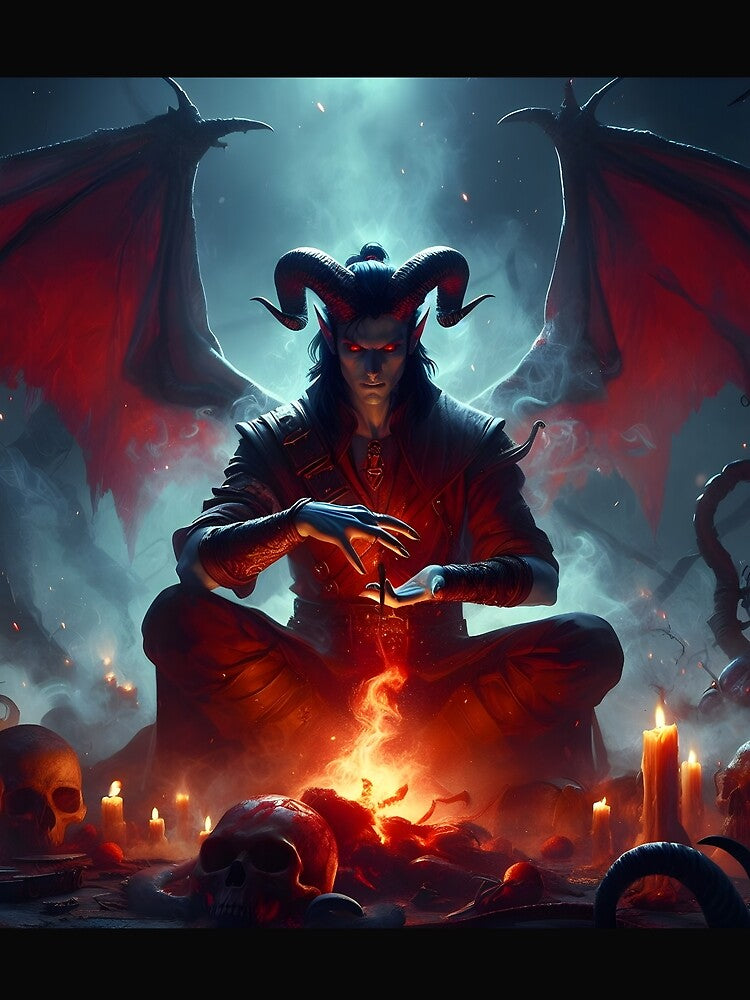 Tiefling Sorcerer by GalleryBrisArt