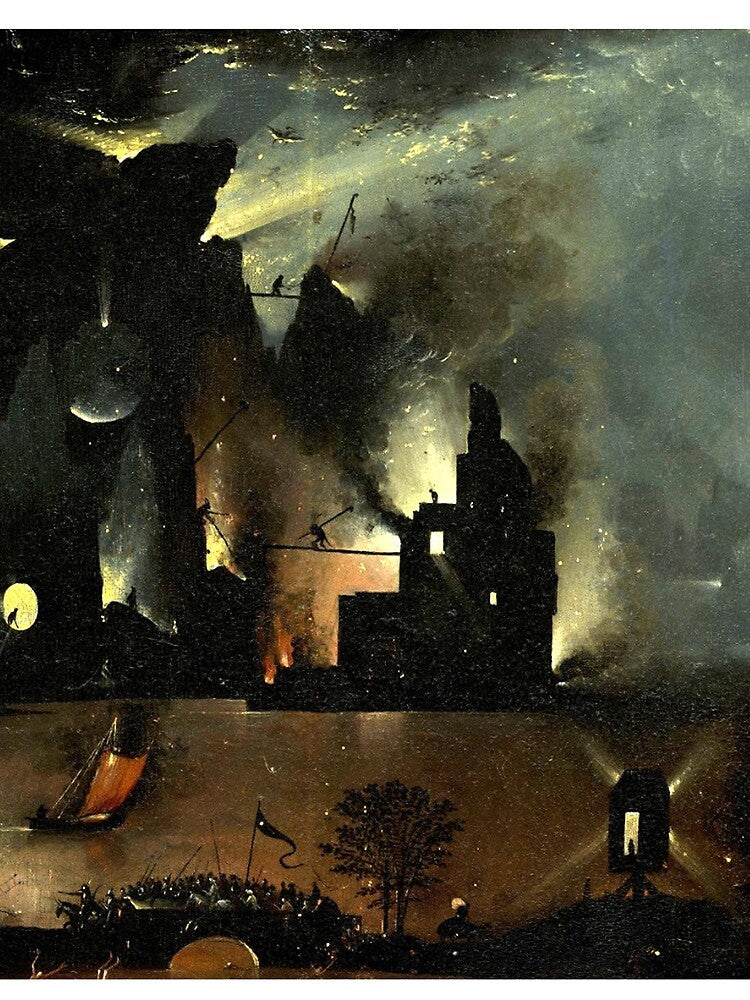 Hieronymus Bosch - Hell by Orcsome Originals