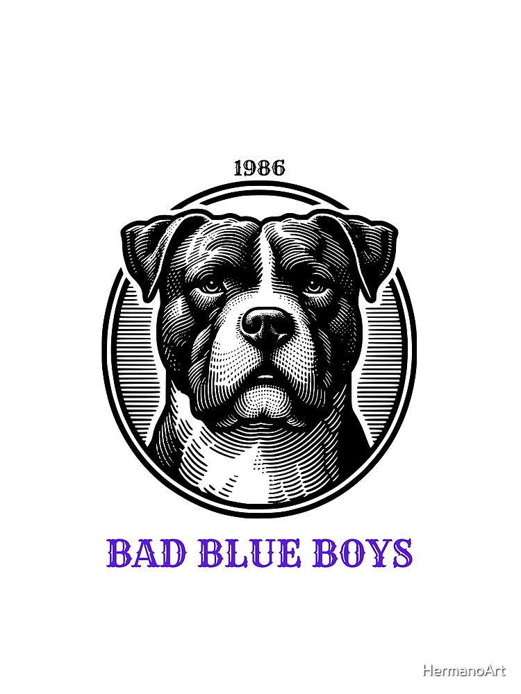 BAD BLUE BOYS LOGO by HermanoArt