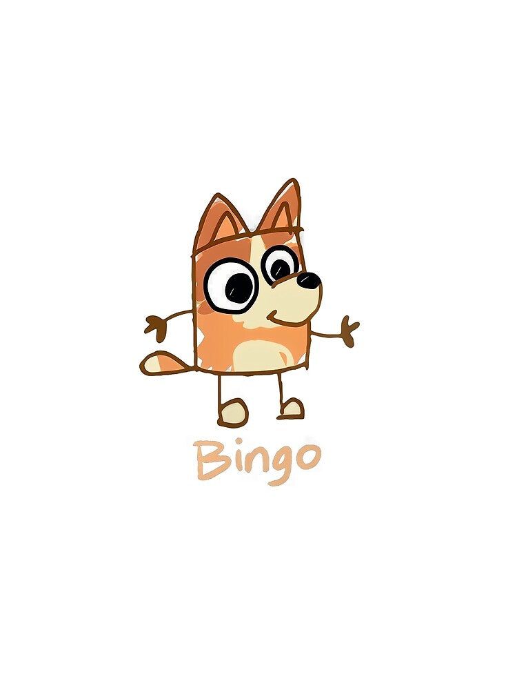 bluey inspired hand drawing bingo by tonylau81