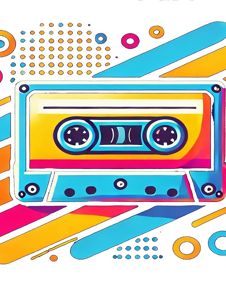 Vintage 80s Cassette Tape by Genady
