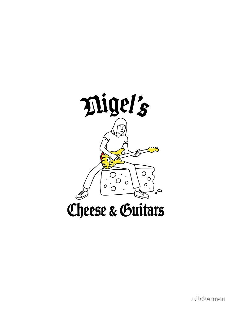 Nigel's Cheese & Guitars Spinal Tap Nigel Tufnel by w1ckerman