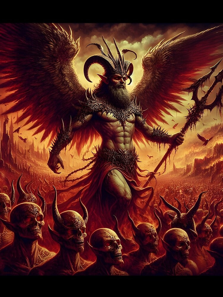 The Demon King's March in Hell by GalleryBrisArt