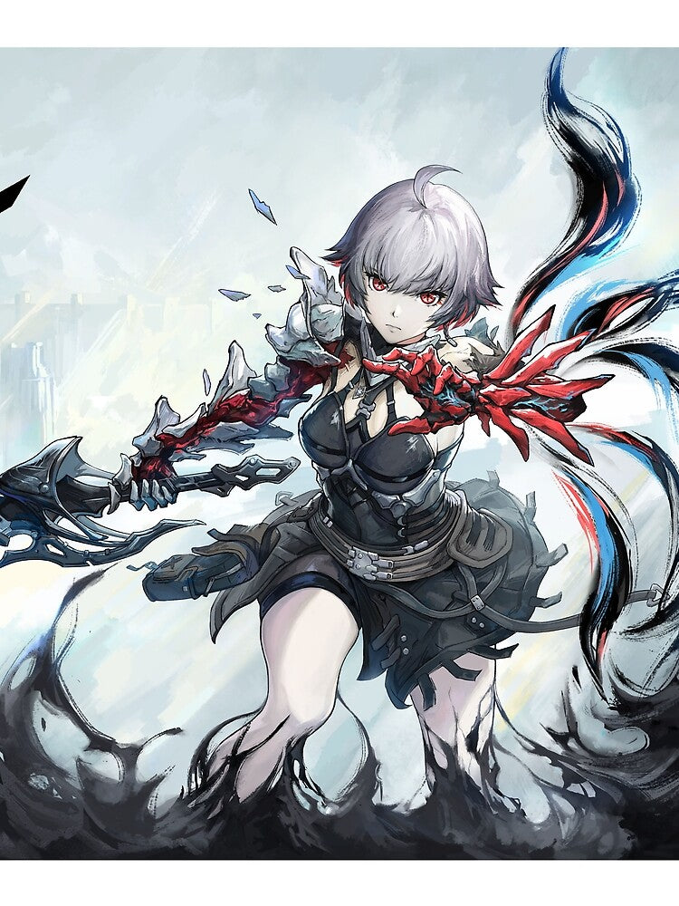 AI Limit Anime Girl Poster by AngeliaLucis