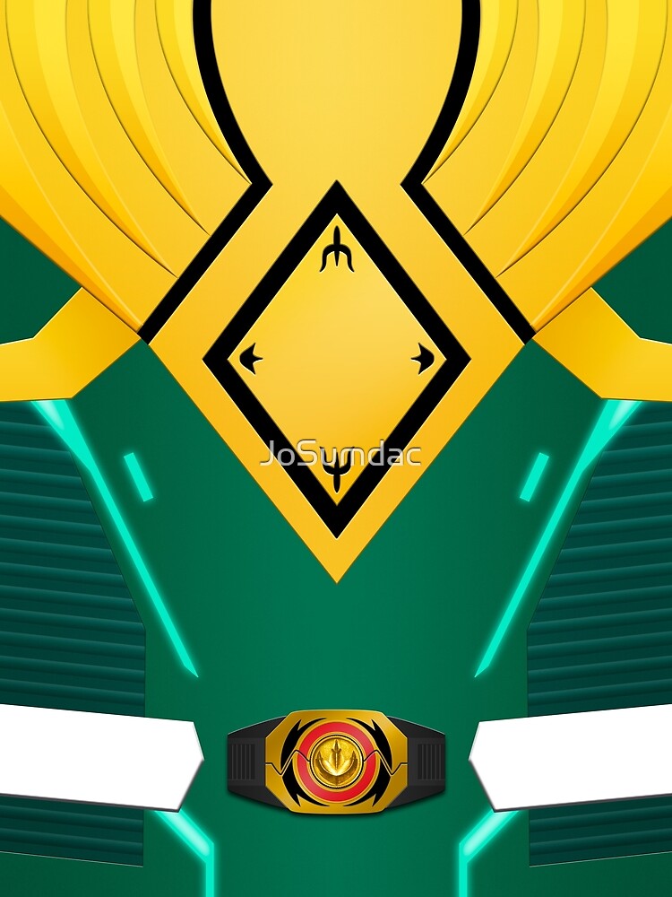 All New MMPR Green by JoSumdac