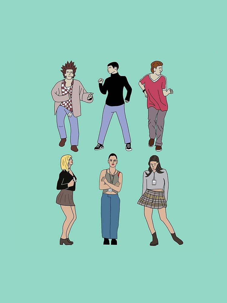 Empire Records Dancing by Stephanie Roberts