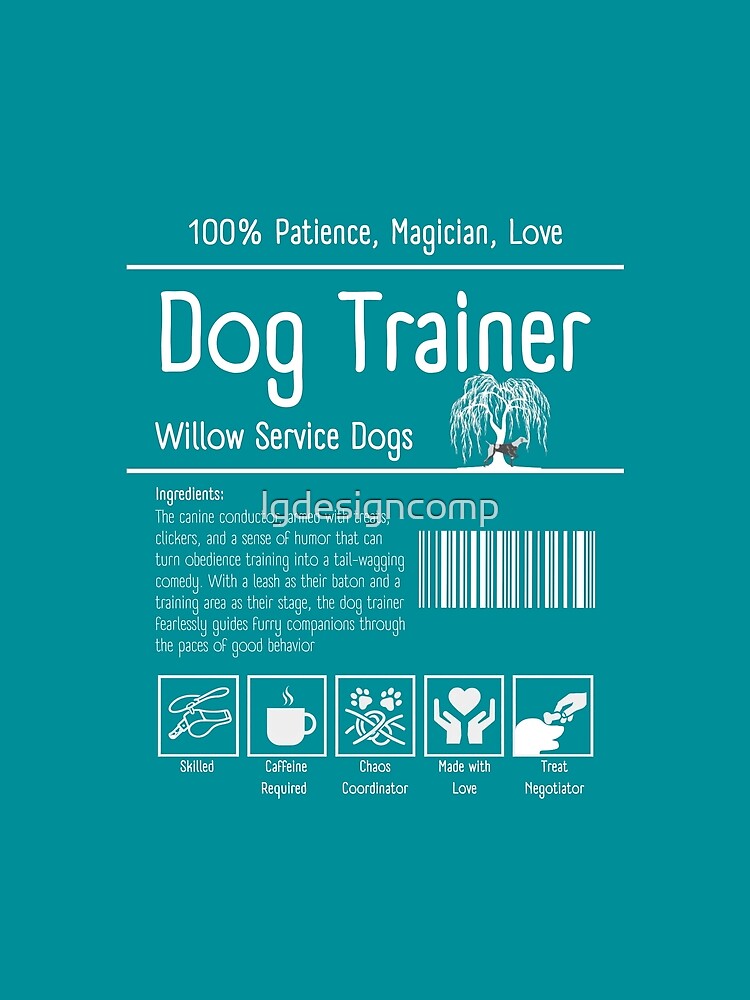 Dog Trainer: Willow Service Dogs by lgdesigncomp
