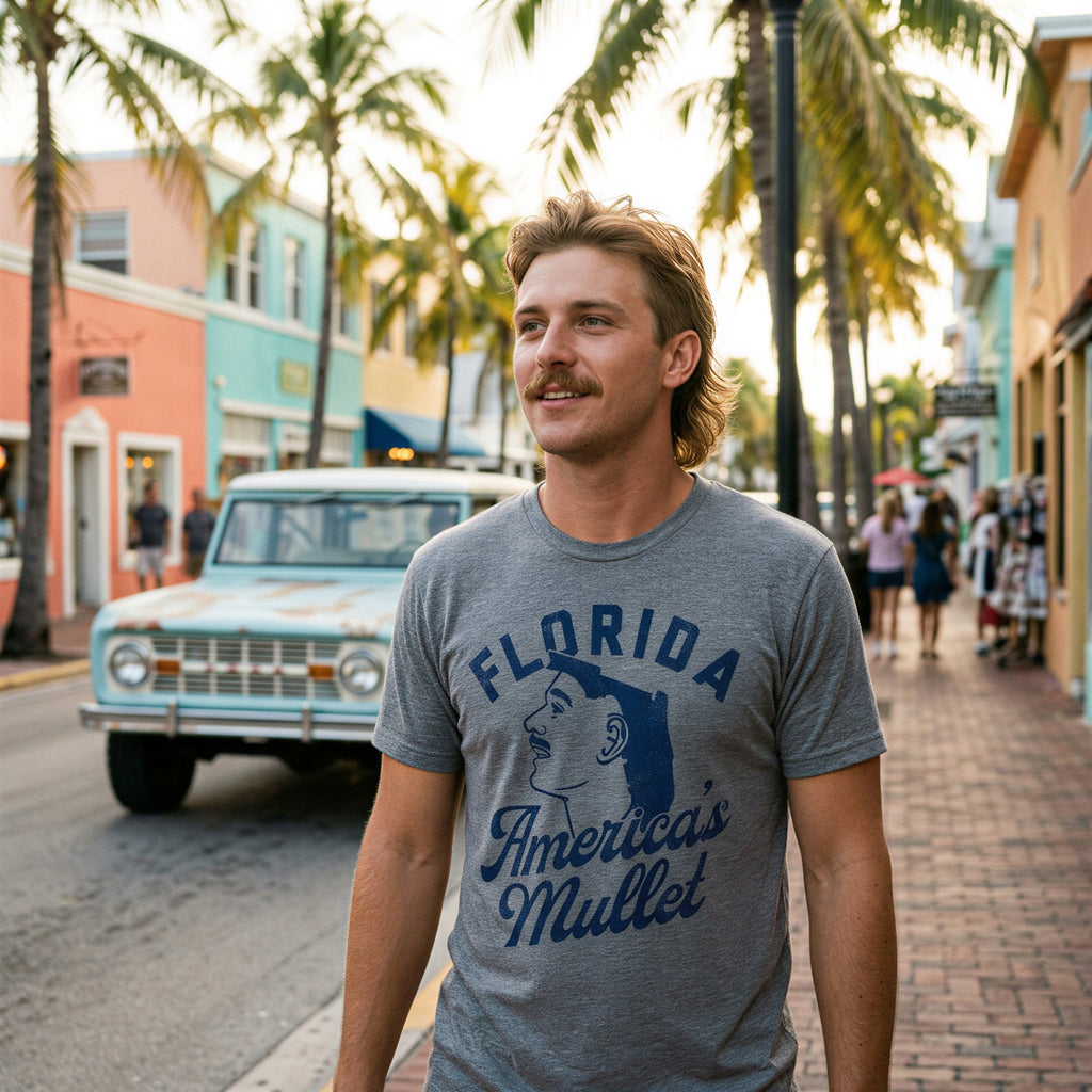 Florida Americas Mullet Men's T Shirt