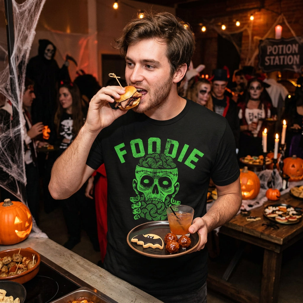 Foodie Zombie Men's T Shirt