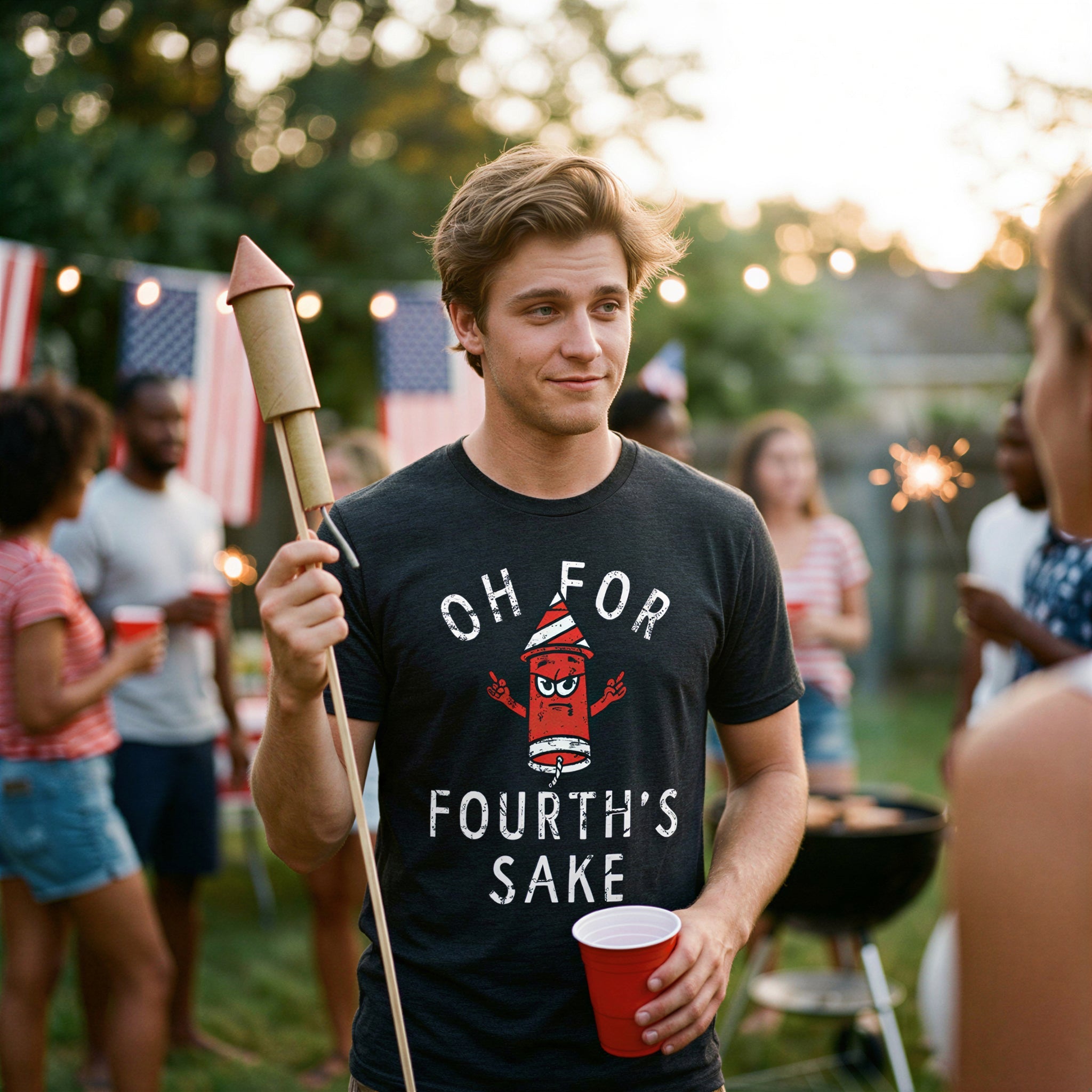 Oh For Fourths Sake Men's T Shirt