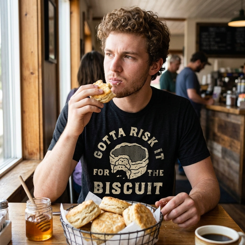 Gotta Risk It For The Biscuit Men's T Shirt