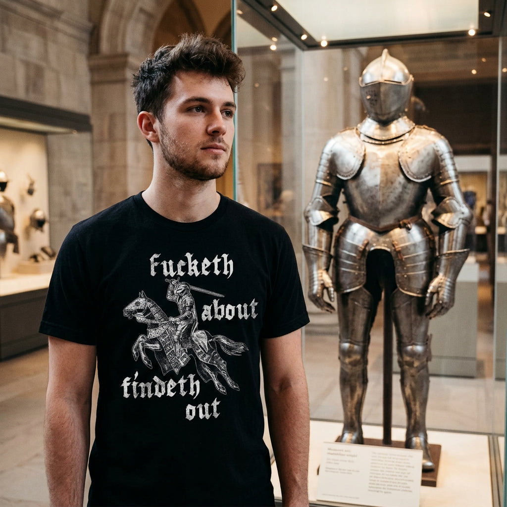 Fucketh About Findeth Out Men's T Shirt