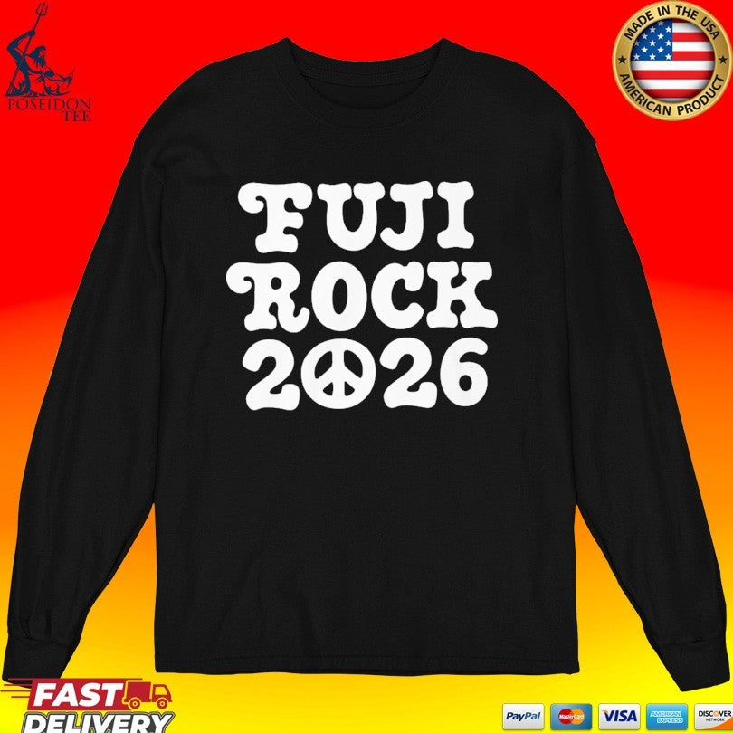 Fuji Rock 2026 Retro Peace Music Festival T-shirt