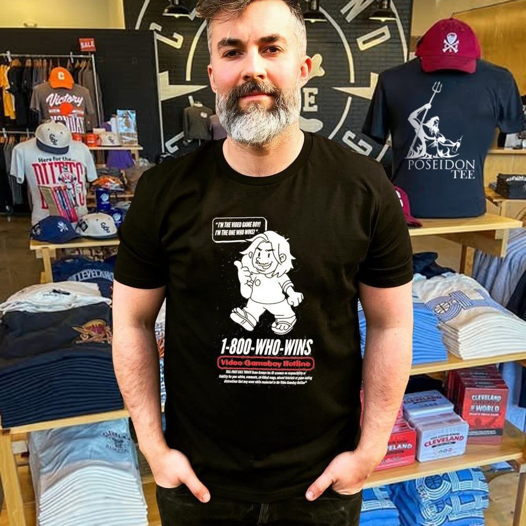 Game Grumps I’m The Video Game Boy I’m The One Who Wins Videogame Boy Hotline T-shirt