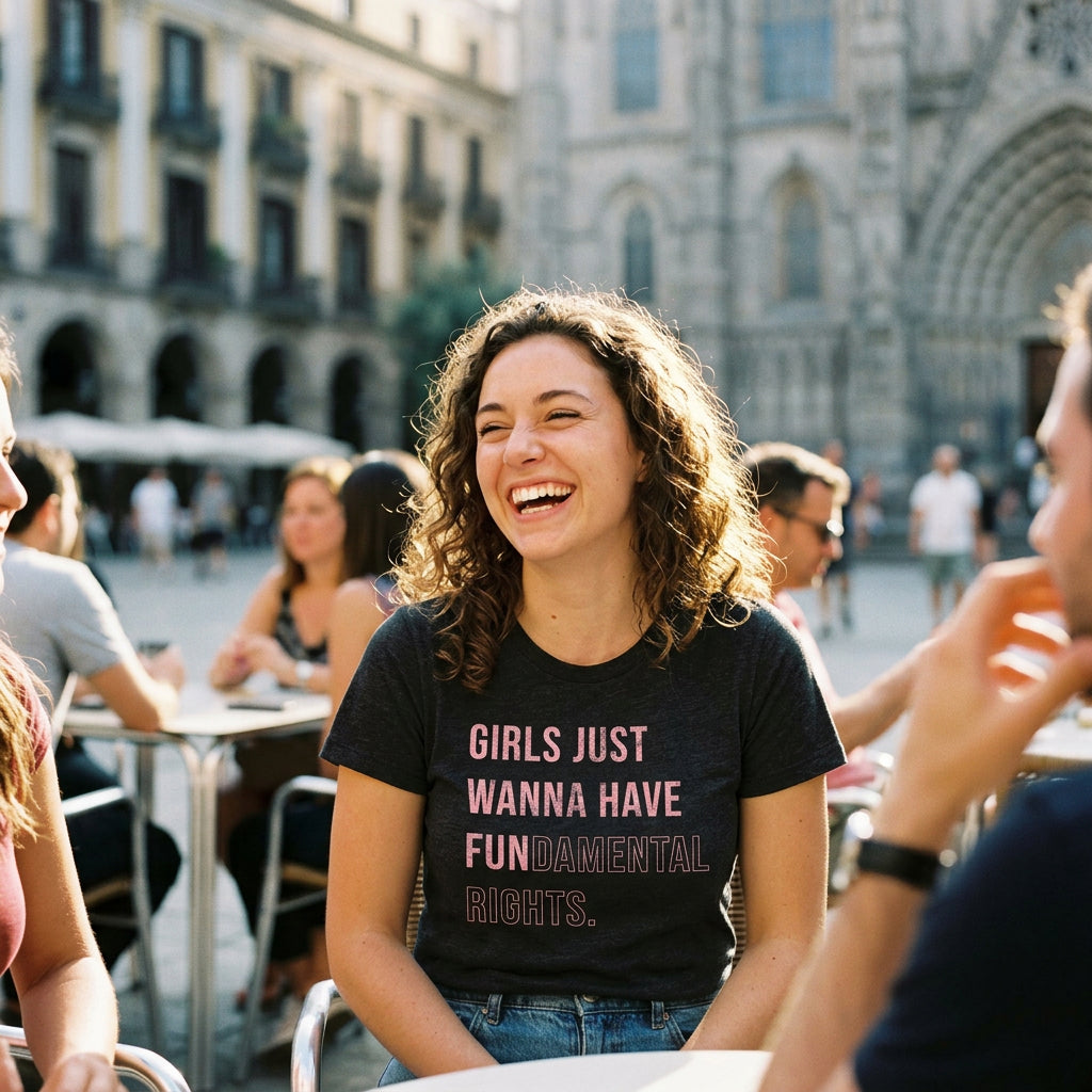 Girls Just Wanna Have Fundamental Rights Women's T Shirt