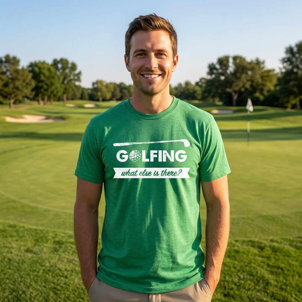 Golfing What Else Is There Men's T Shirt